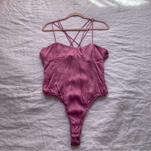 Strappy Bustier Bodysuit